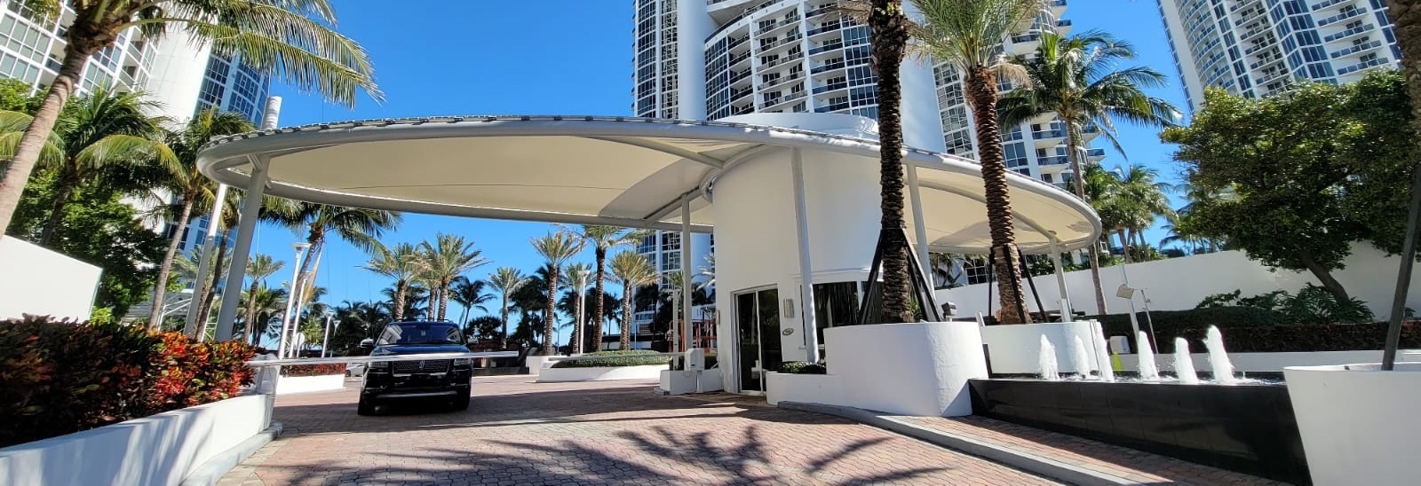 commercial canopies in miami beach