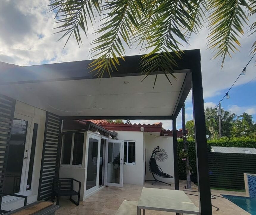 Aluminum Pergolas In South Florida Valrose