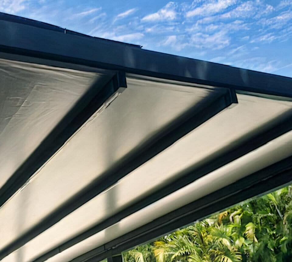 retractable pergola cover