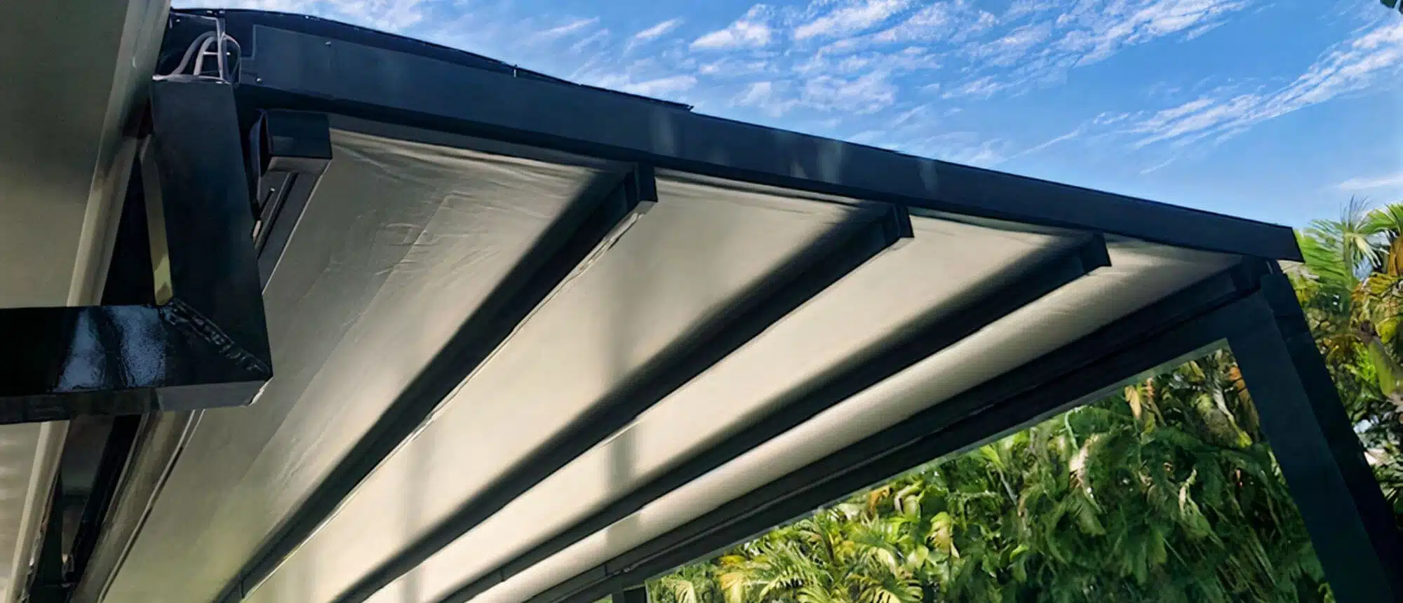 retractable pergola cover