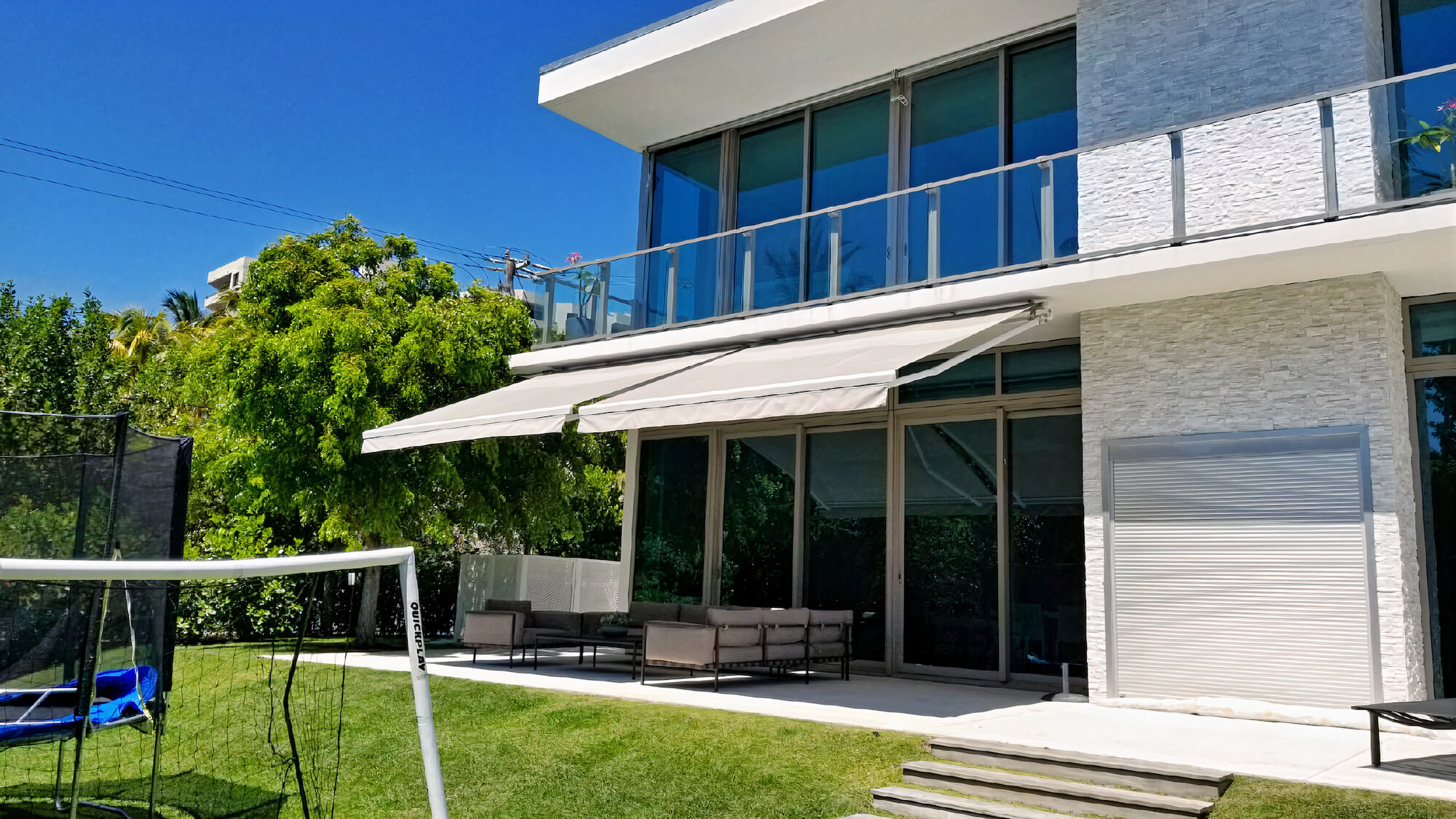 retractable patio cover awning