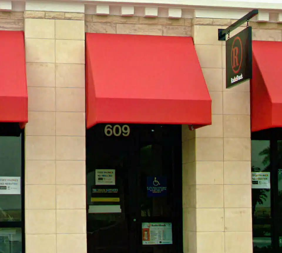 storefront awnings
